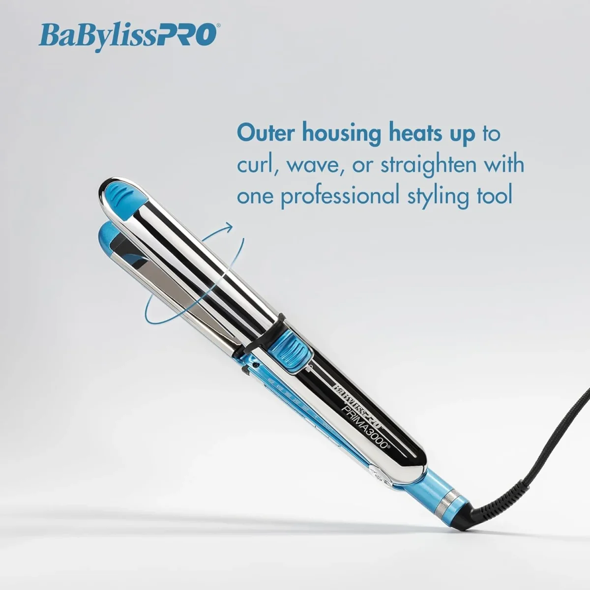 BaBylissPRO Plancha Iónica Nano Titanium Prima3000 de 1¼" - BNT3000TUC - Imagen 8