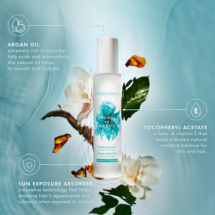 Moroccanoil Brumes du Maroc Fragrance Mist – 30 ml Bruma perfumada para cabello y cuerpo - Imagen 3