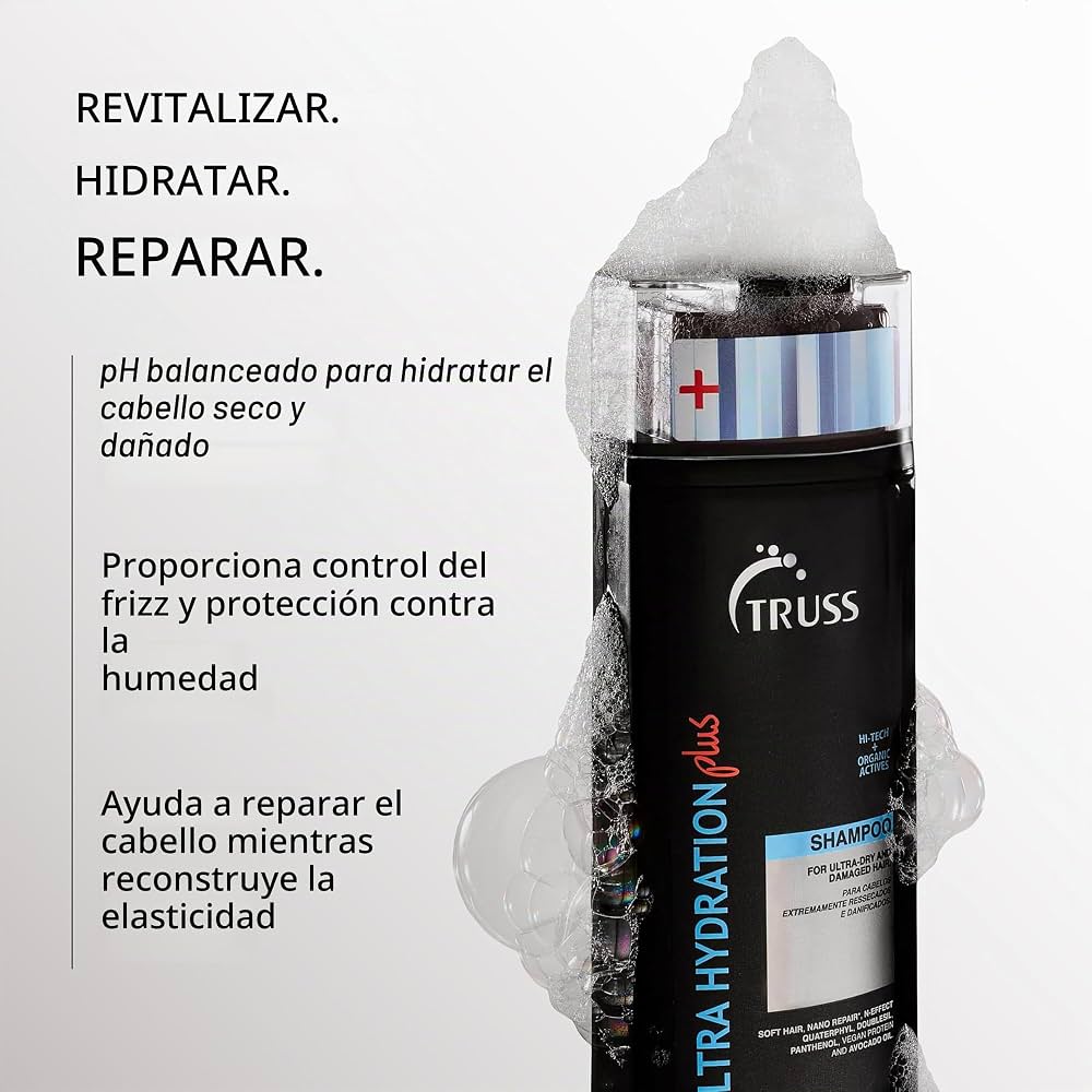 TRUSS Ultra Hydration Plus Shampoo – 300 ml - Imagen 3