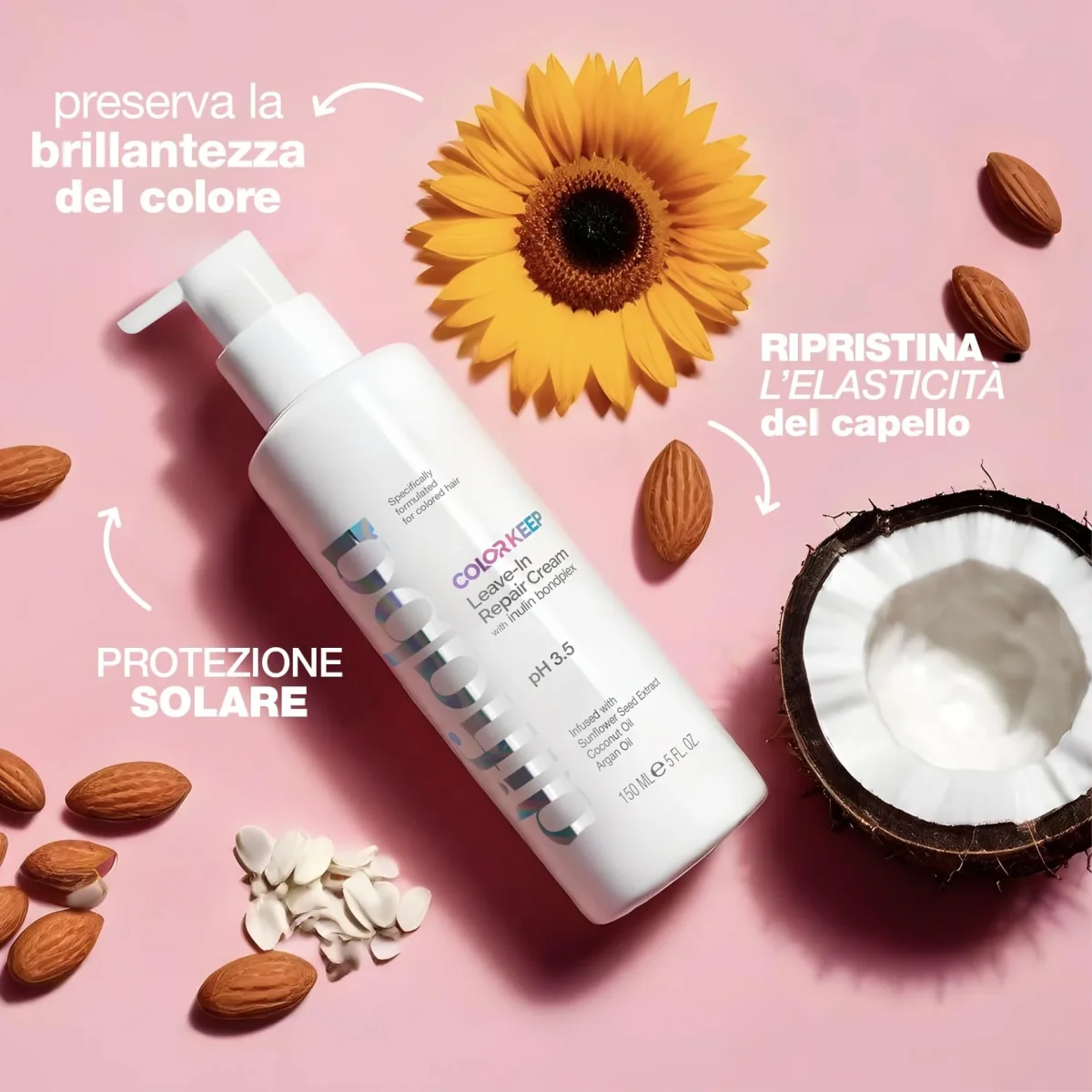 Color Keep Leave-In Repair Cream 150 ml / 5 Fl oz – Reparación y Protección del Color - Imagen 4