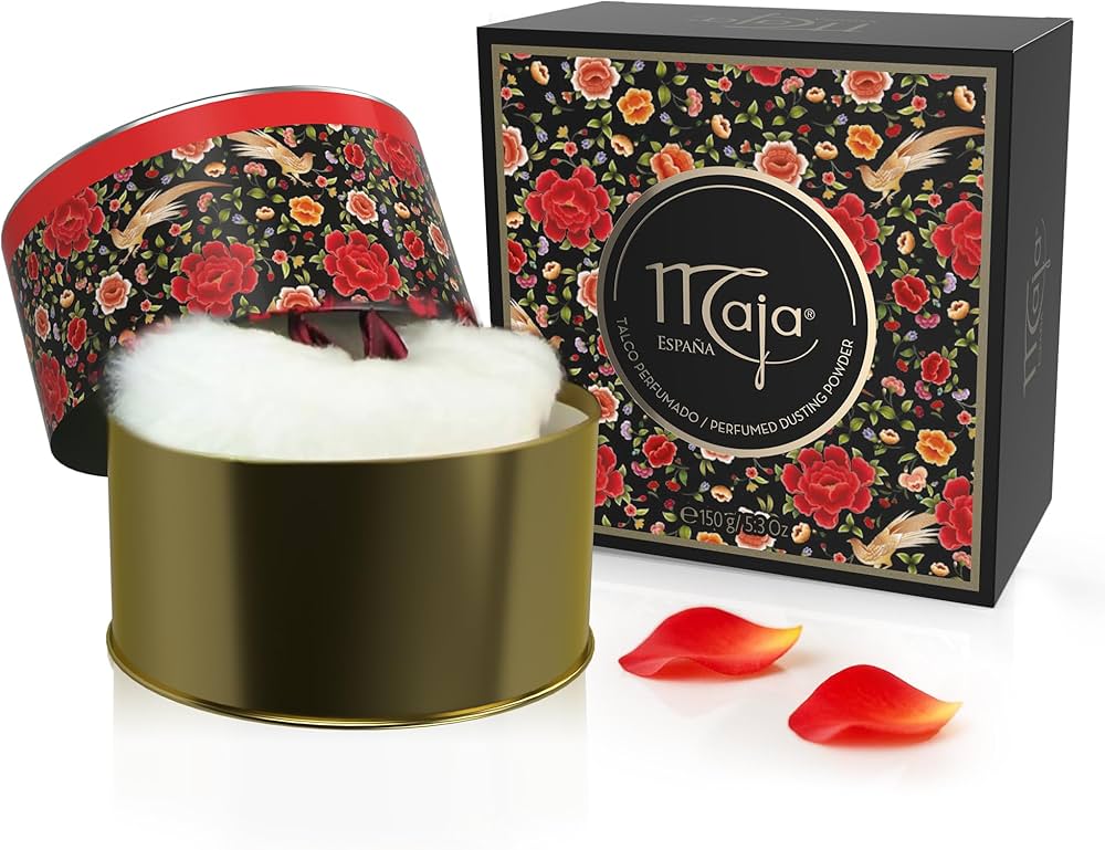 Maja España Talco Perfumado – 150 g Suavidad, frescura y aroma clásico español - Imagen 2
