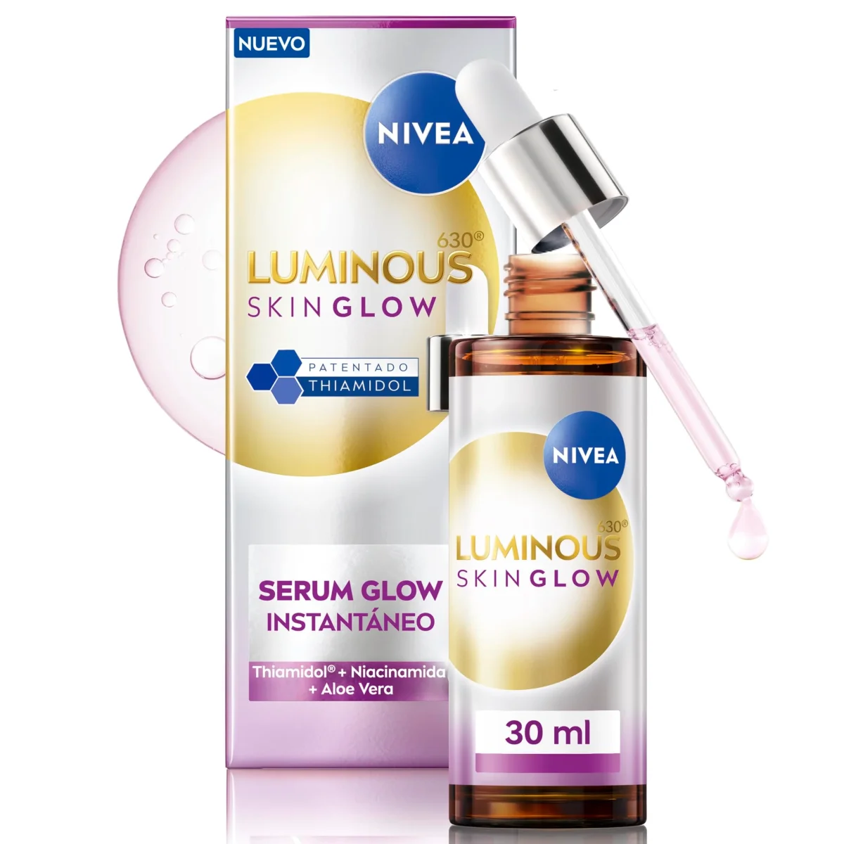 NIVEA Luminous630® Skin Glow Sérum Antimanchas – 15 ml / 30 ml