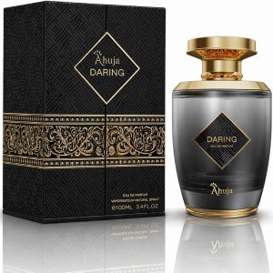 Ahuja Daring – Perfume Árabe 100 ml  Aroma intenso, atrevido y con personalidad