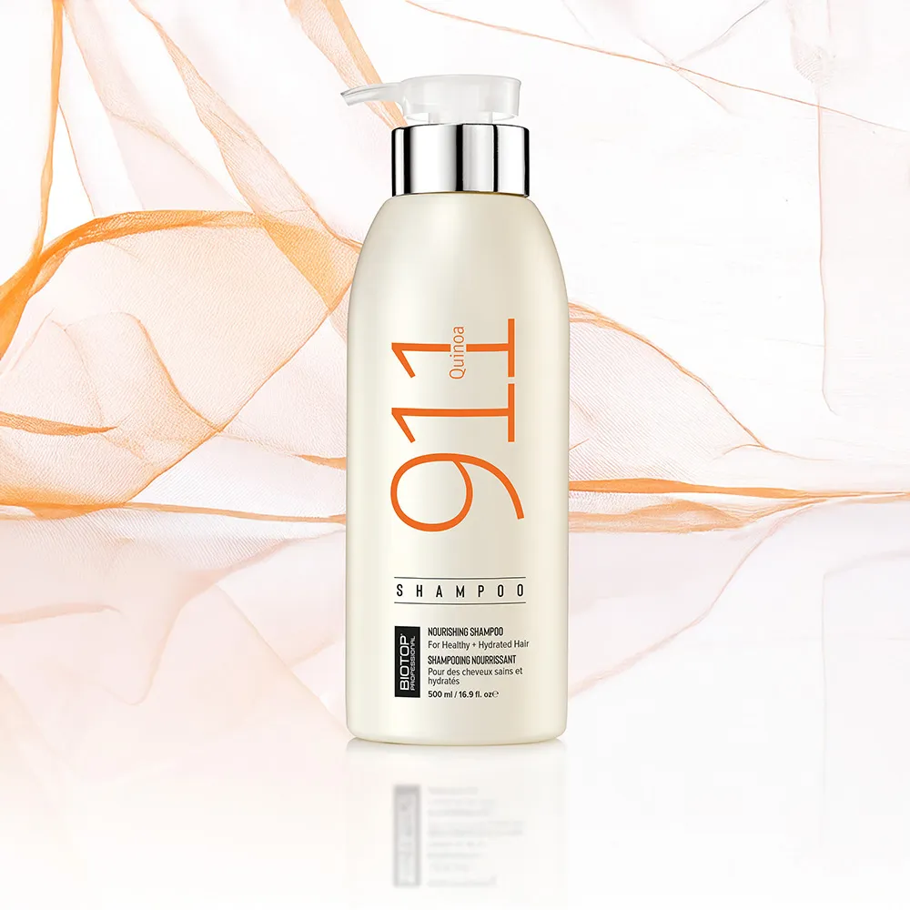 Biotop 911 Quinoa Shampoo 250ml – Reparación e Hidratación Profesional - Imagen 3