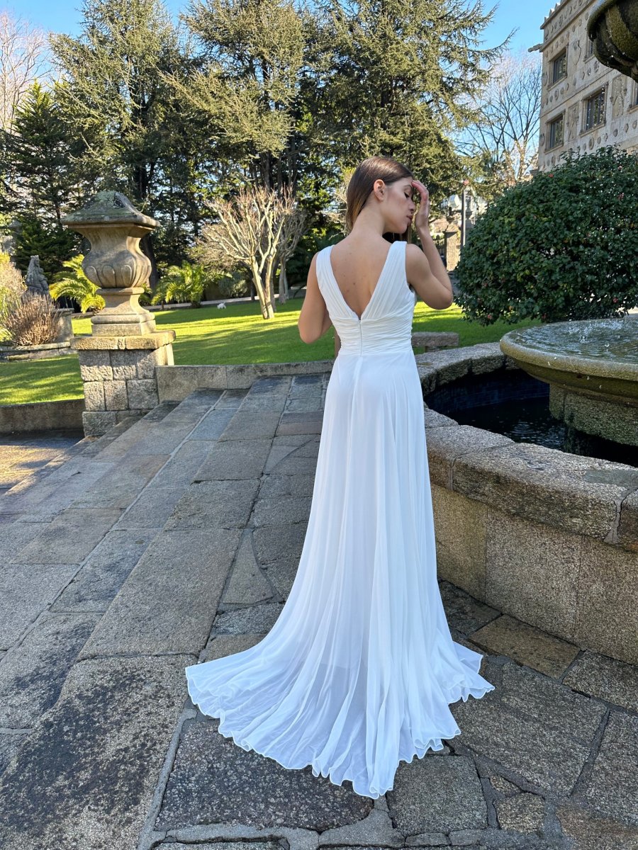 Vestido Dalia Escote Novia - Imagen 8