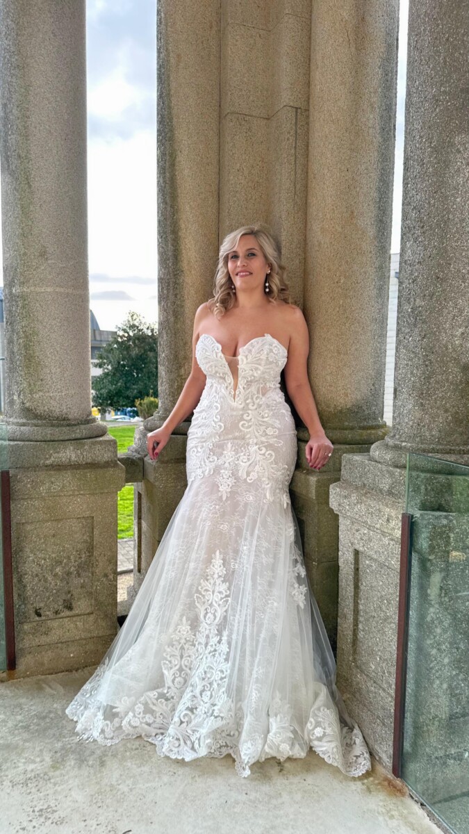 Vestido Tul Sirena Novia - Imagen 2
