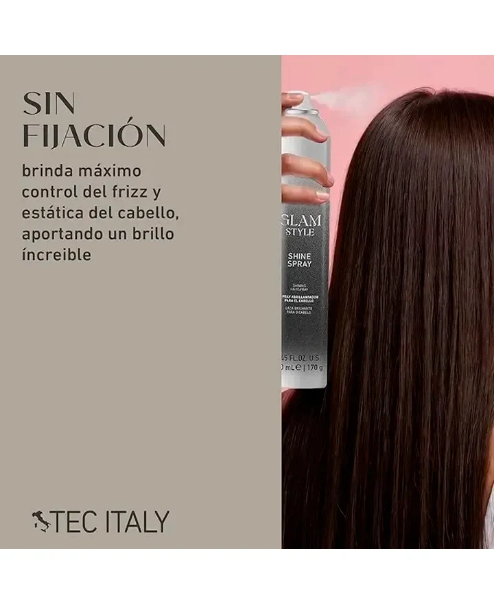 TEC ITALY Glam Style Shine Spray – 250 ml - Imagen 5