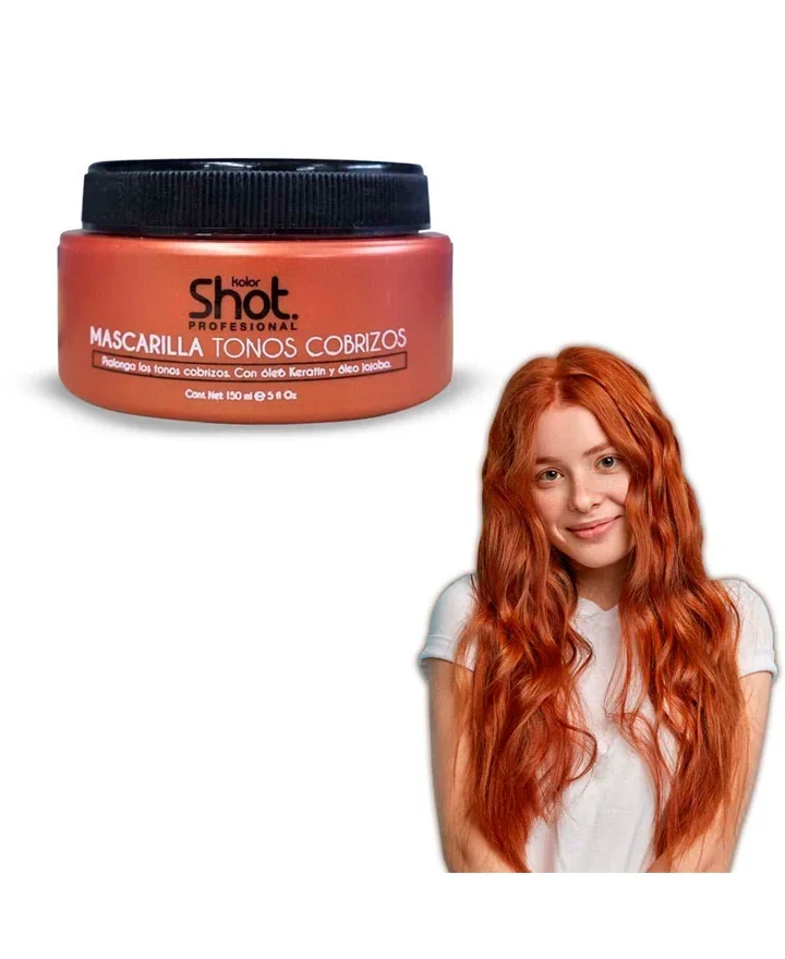 Kolor Shot Mascarilla Tonos Cobrizos – 150 ml - Imagen 2