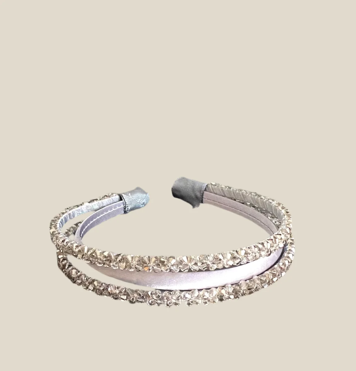 Diadema Triplets plata - Imagen 2