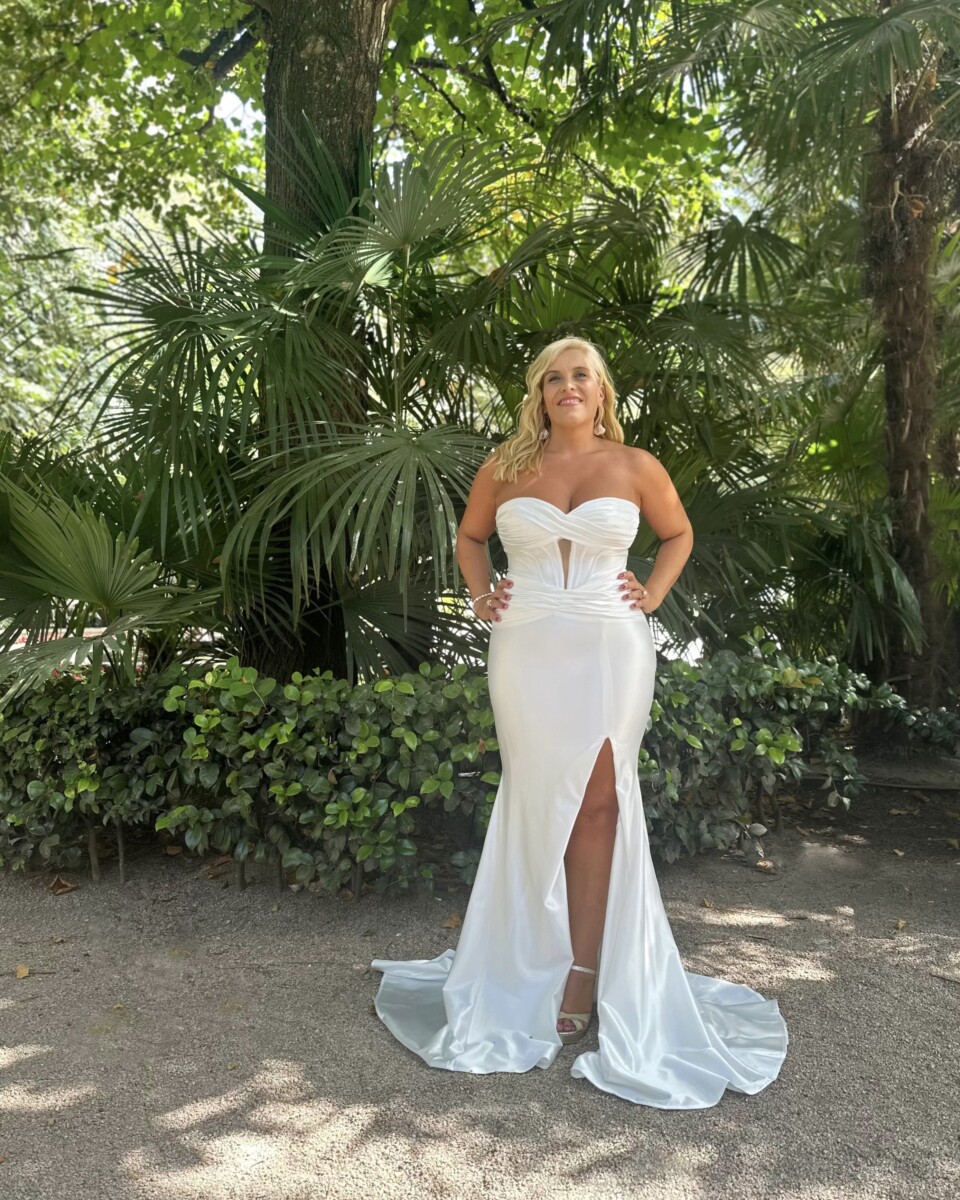 Vestido Seda Sirena Novia - Imagen 9