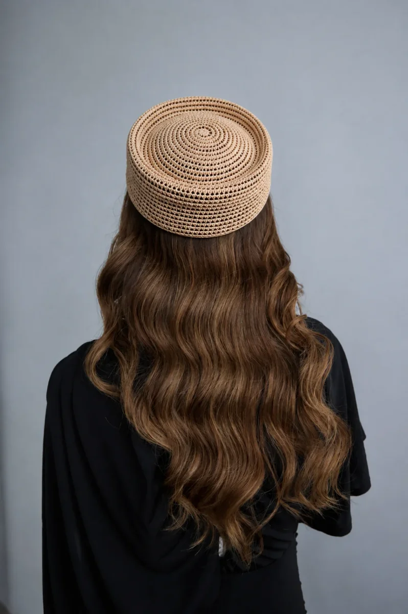 Casquete Cher beige - Imagen 3