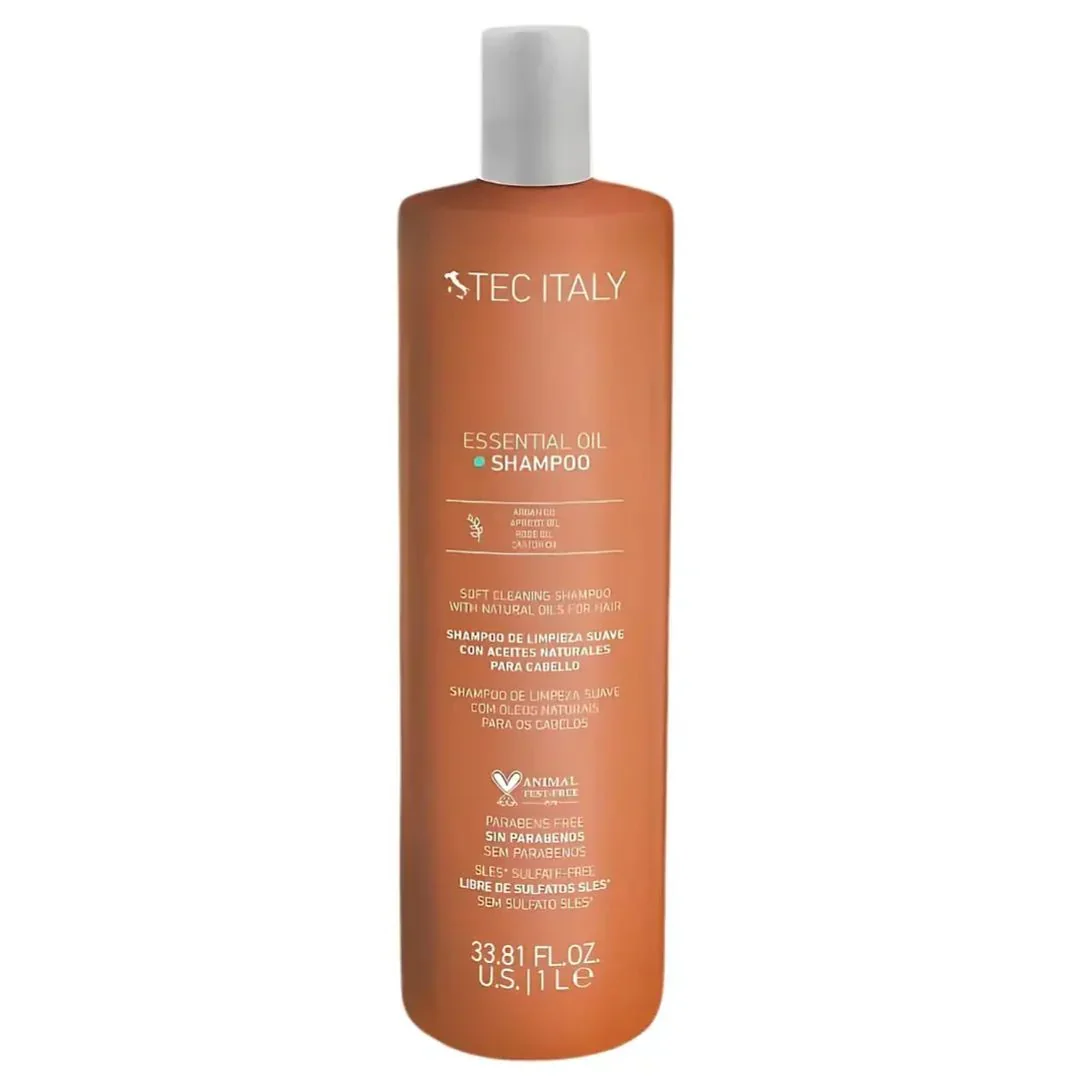 TEC ITALY Essential Oil Shampoo + Acondicionador 1000 ml (Litro)