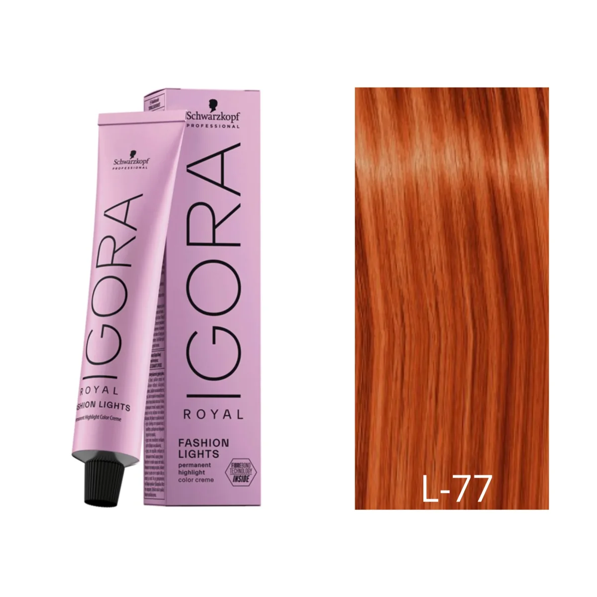 IGORA ROYAL Fashion Lights L-77 – Cobrizo Intenso – 60 ml - Imagen 4