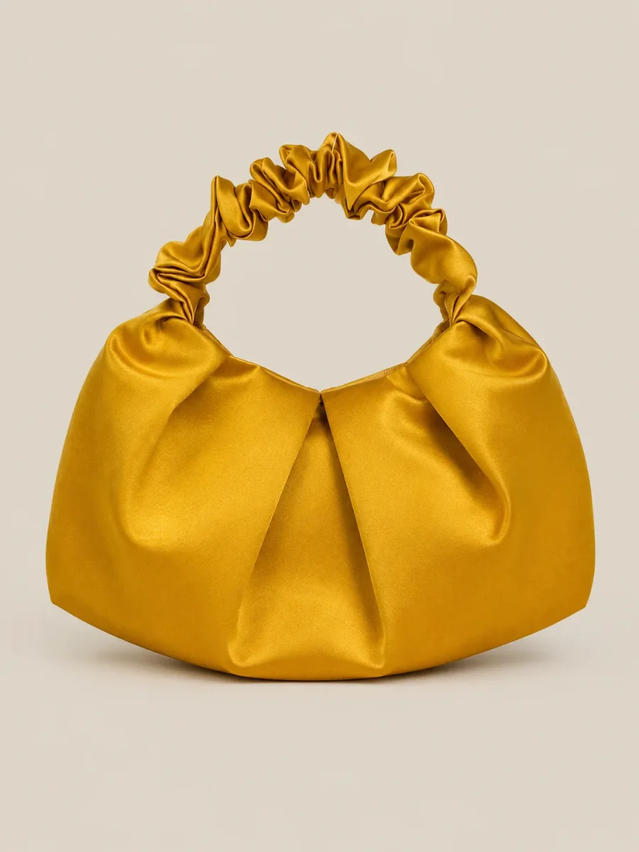 Bolso Plié mostaza