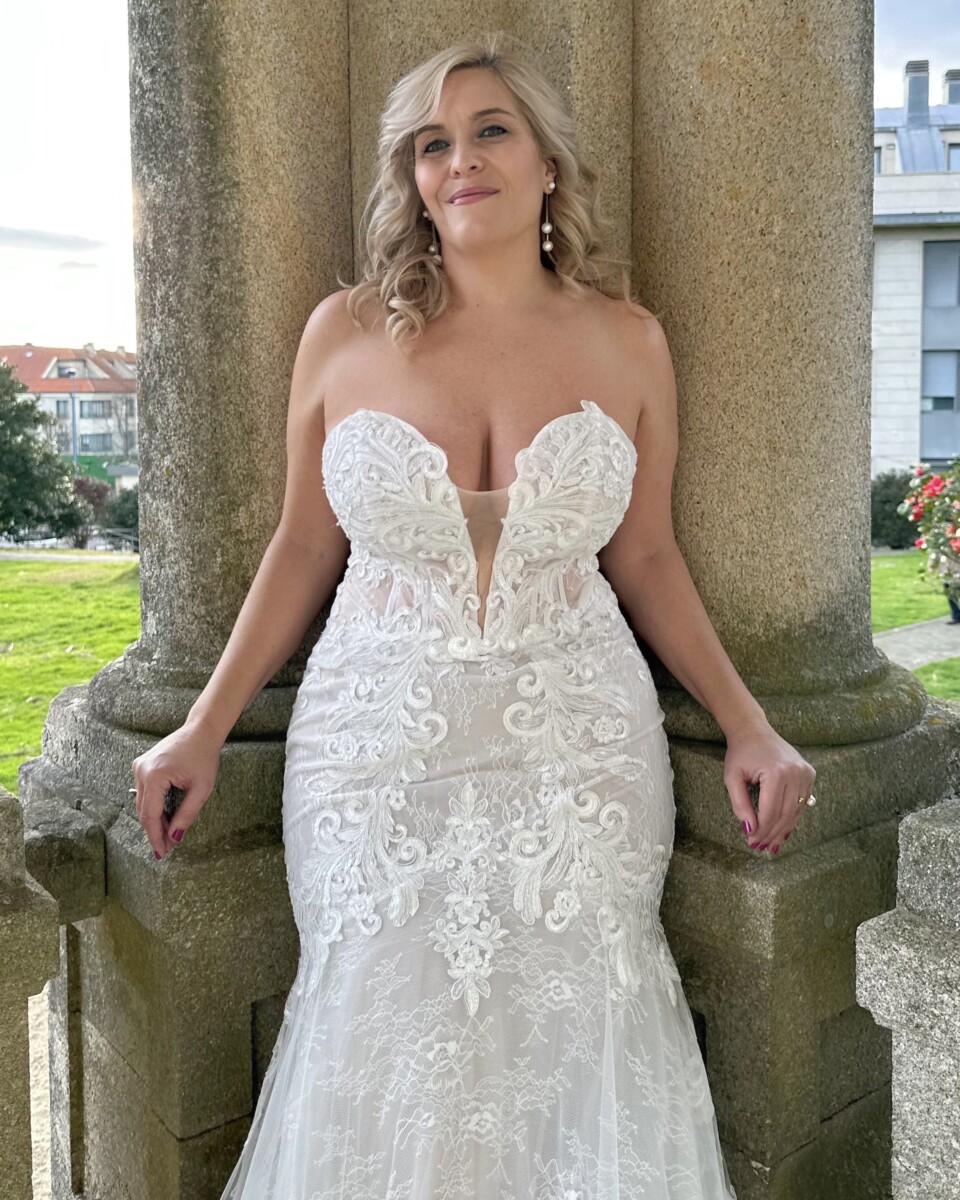 Vestido Tul Sirena Novia - Imagen 8