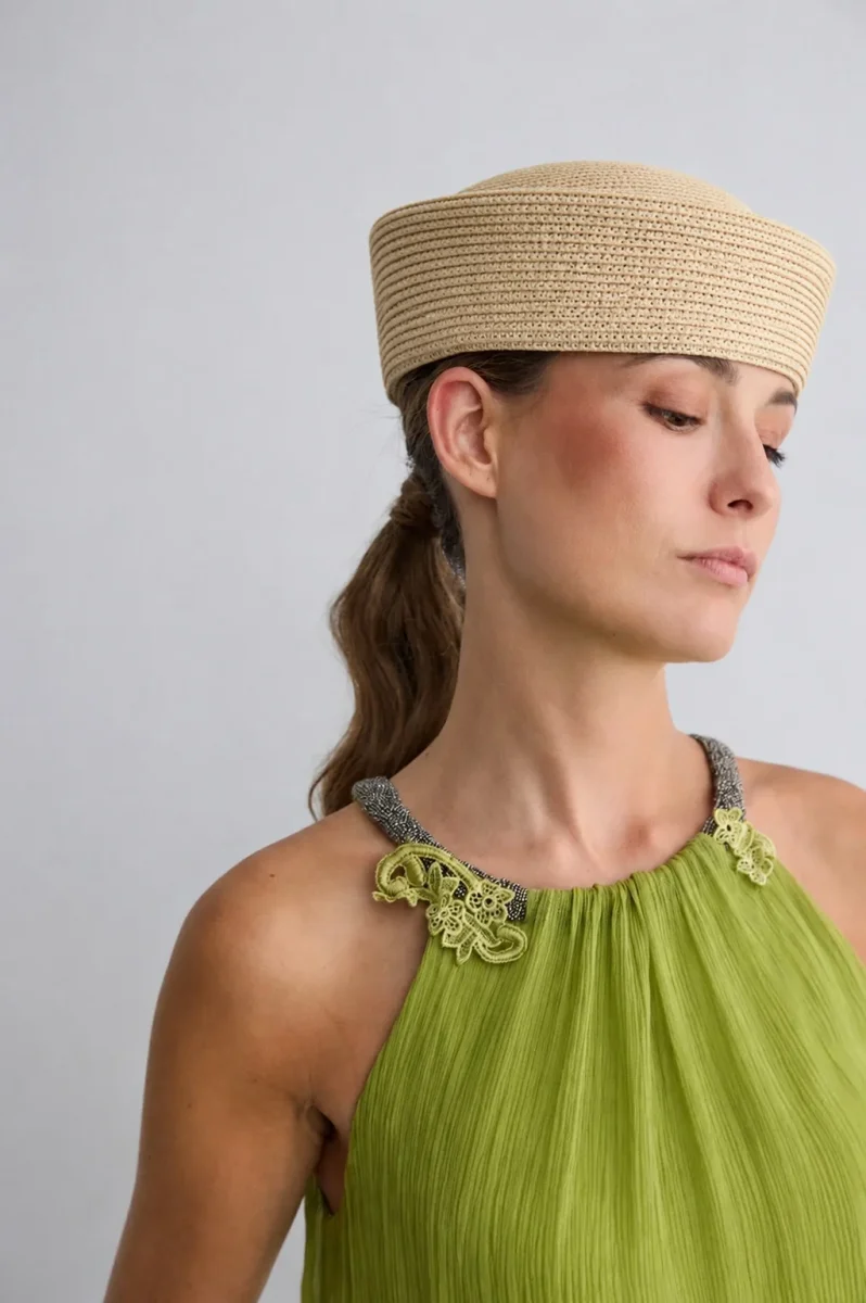 Casquete Claude beige - Imagen 3