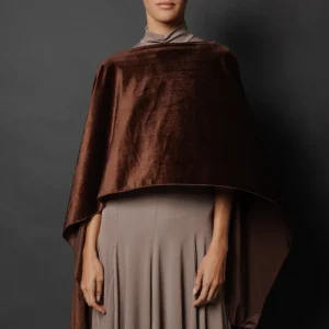 Capa de terciopelo Chocolate