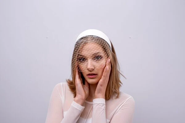 Diadema Carola blanca