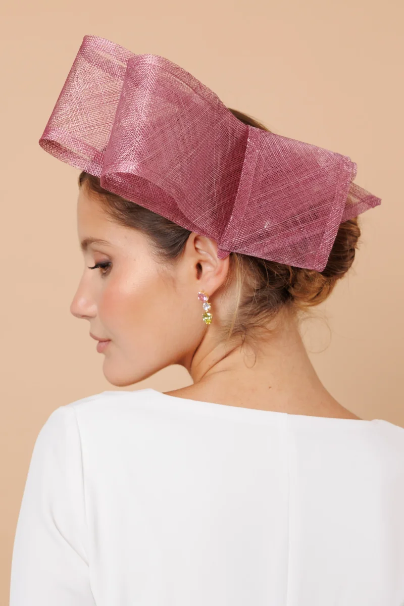 Tocado Pleat buganvilla - Imagen 2