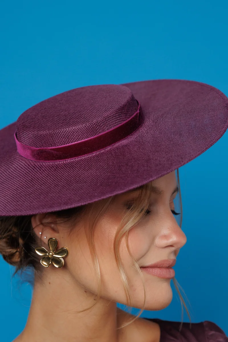 Canotier York Berenjena - Imagen 3