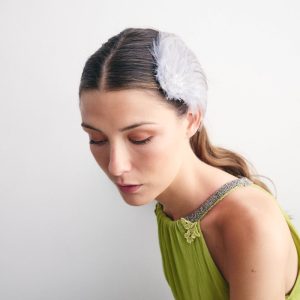 Tocado Faisán gris