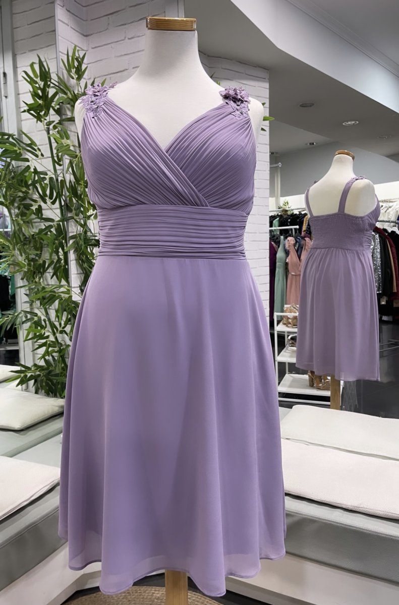 Vestido Curvy Pétalos Corto - Imagen 9