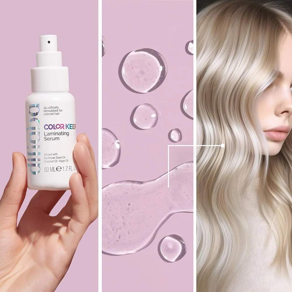 DIFIABA Color Keep Illuminating Serum Sérum iluminador para brillo, suavidad y protección del cabello teñido - Imagen 3