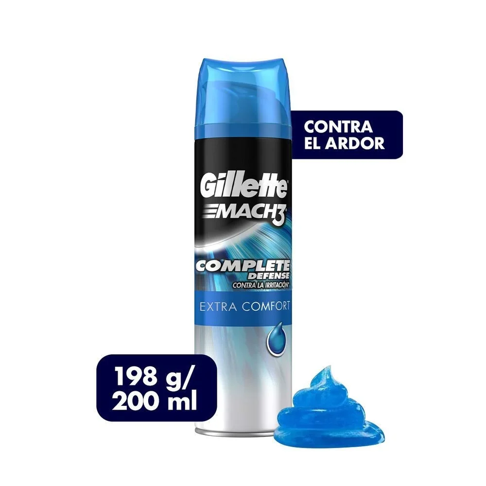 Gillette MACH3 Complete Defense Gel de Afeitar - Imagen 3