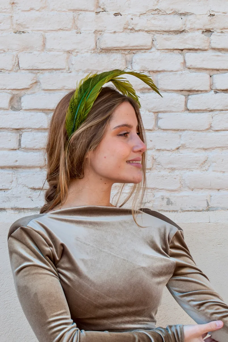 Diadema Chandler Verde - Imagen 2