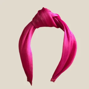 Diadema Condesa fucsia