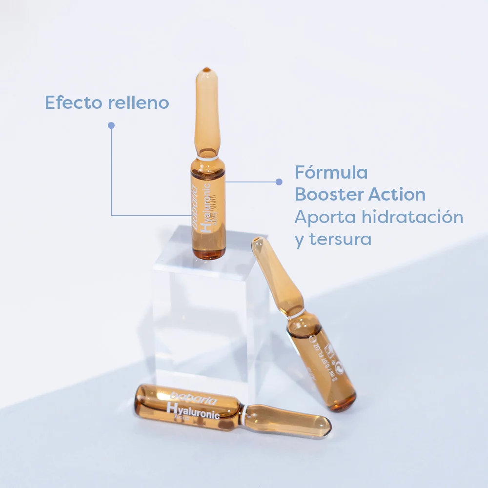 Babaria Hyaluronic Acid Ampollas – 5 unidades de 2 ml - Imagen 4
