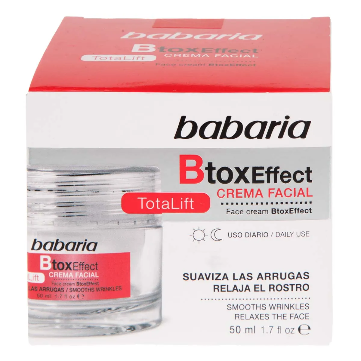 Babaria BtoxEffect Crema Facial Total Lift – 50 ml