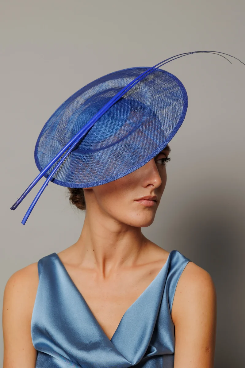 Tocado Windsor azul - Imagen 3