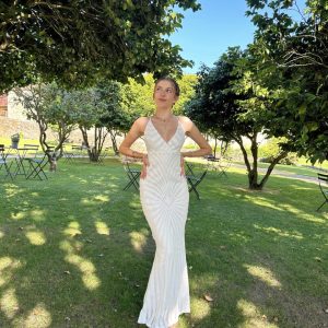 Vestido Shine Tirantes Novia