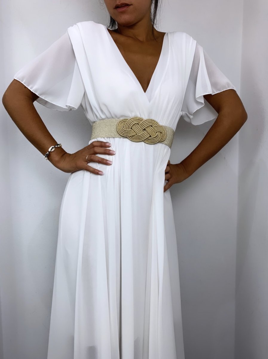 Vestido Bella Mangas Novia - Imagen 8