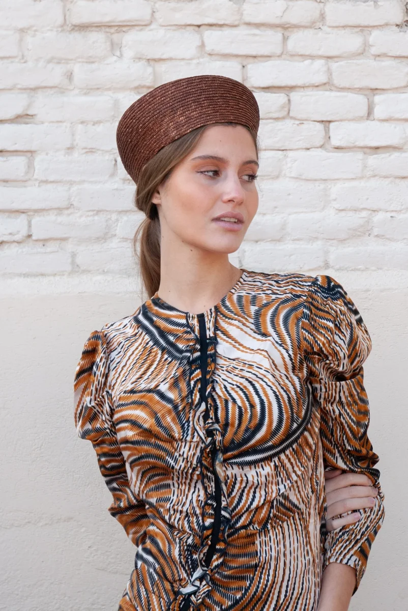 Casquete Celine chocolate - Imagen 3