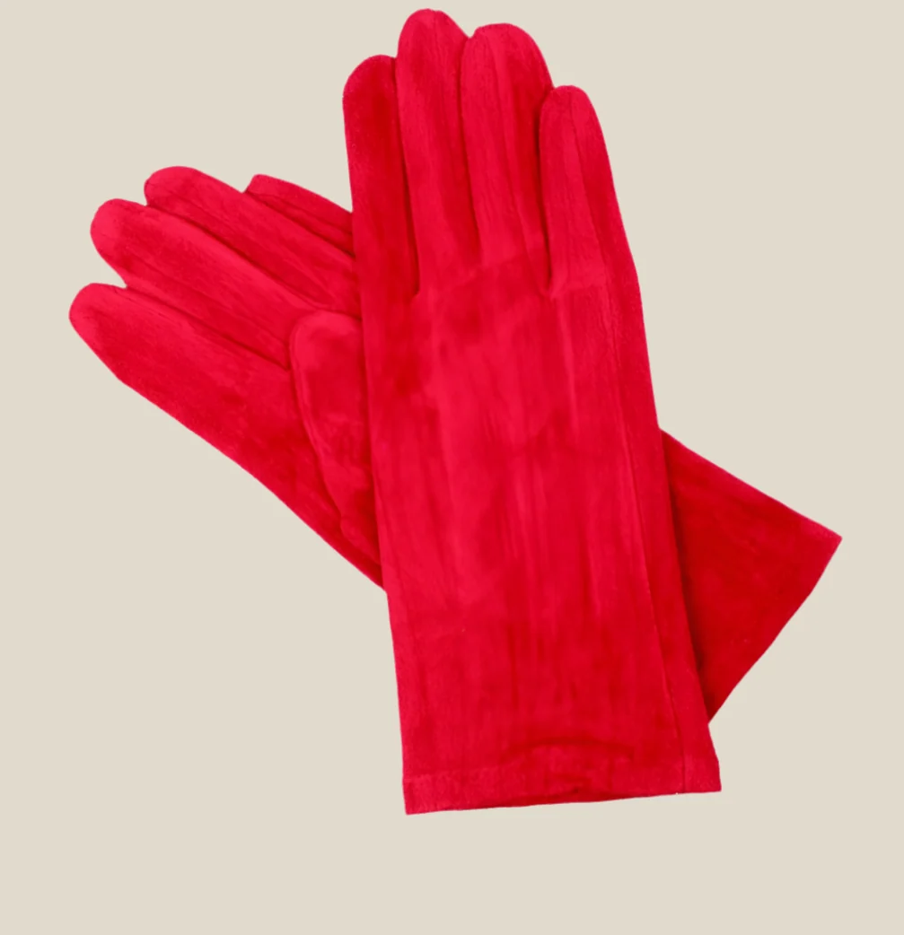 Guantes cortos Rojo - Imagen 2