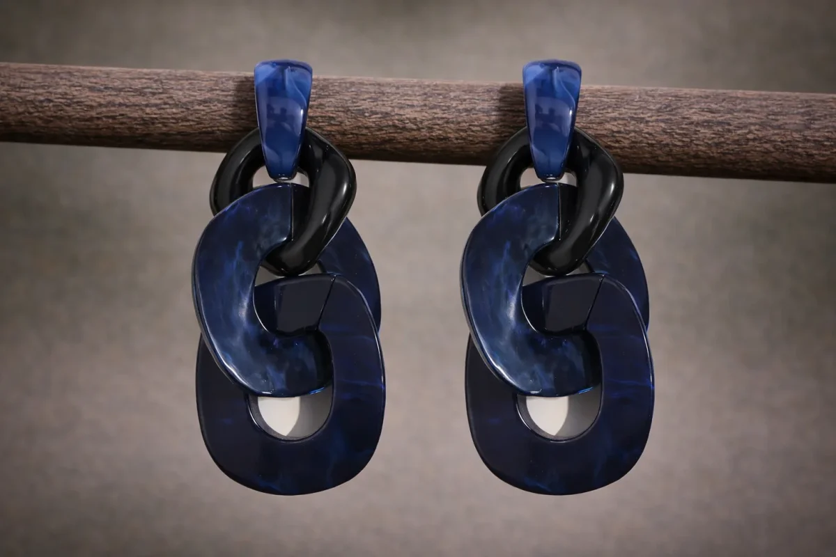 Pendientes Voramar azules - Imagen 2