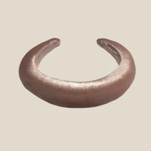 Diadema Roca rosa de terciopelo