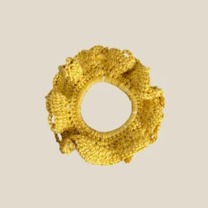 Scrunchy mostaza