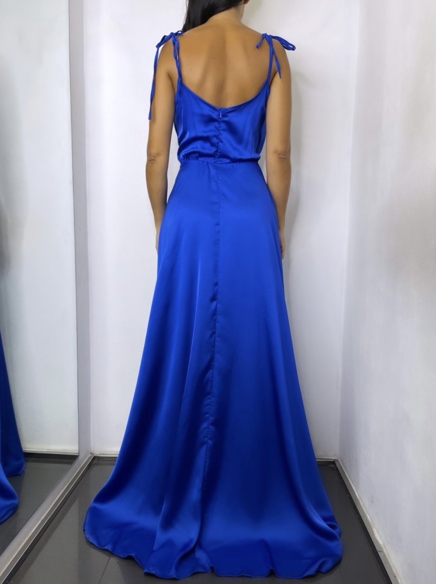 Vestido Seda Lazos - Imagen 4