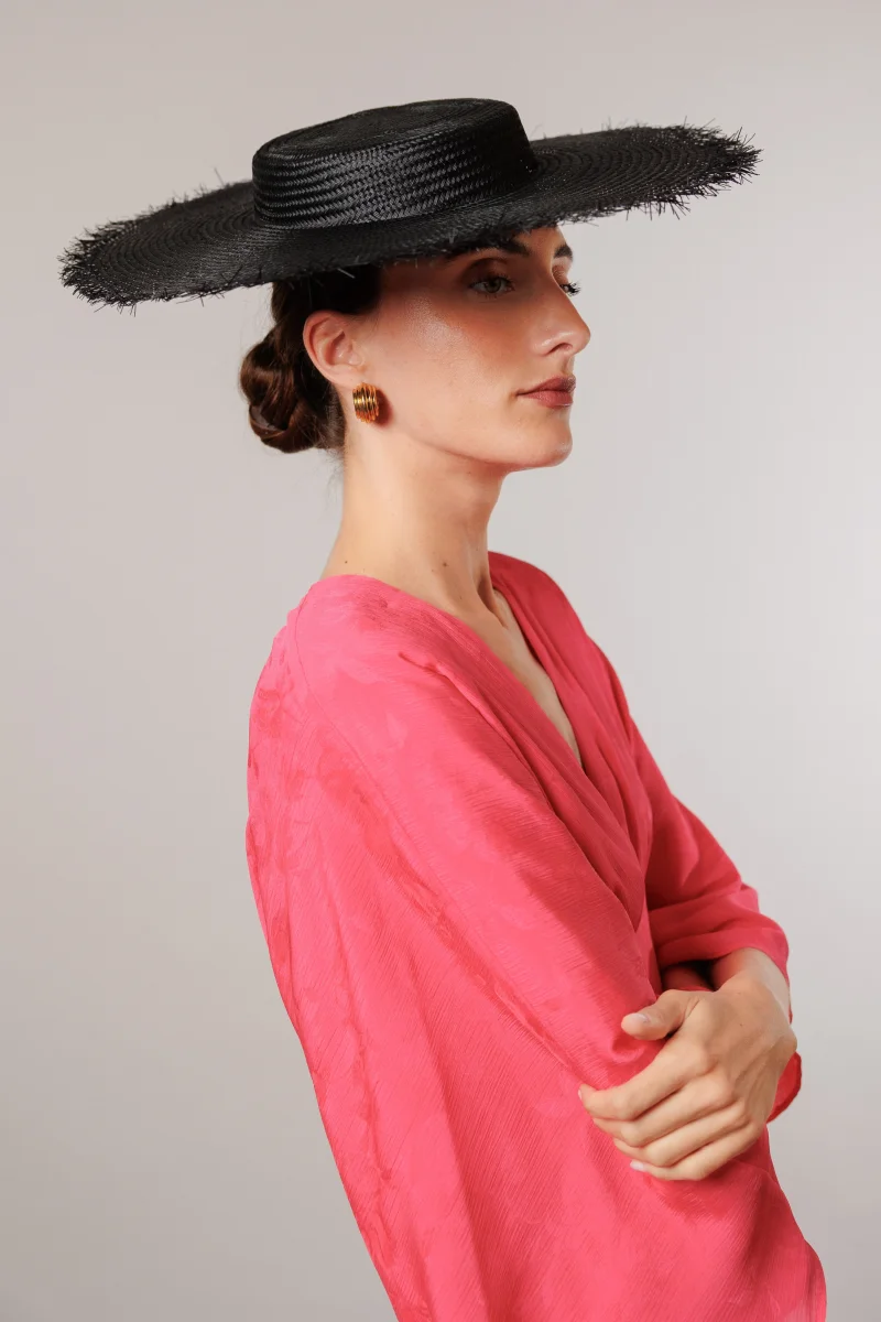Canotier Sandra negra - Imagen 6