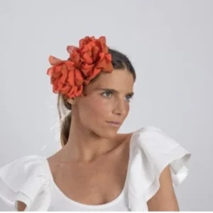 Flor Nenúfar rojo