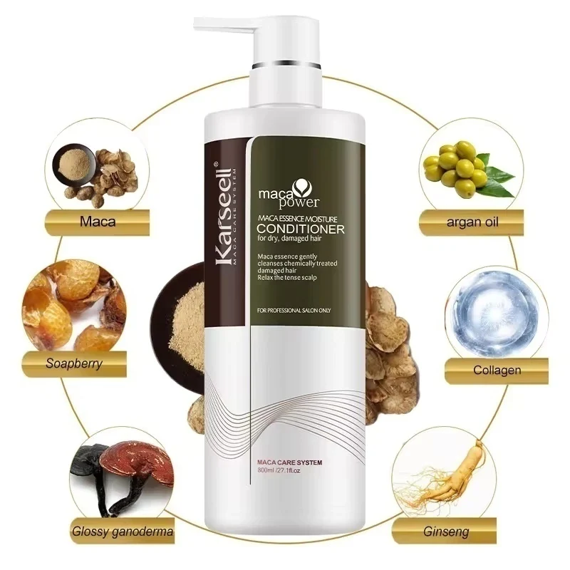 Karseell Repair Conditioner – 500 ml Acondicionador reparador para hidratación profunda, suavidad y fortalecimiento capilar - Imagen 3