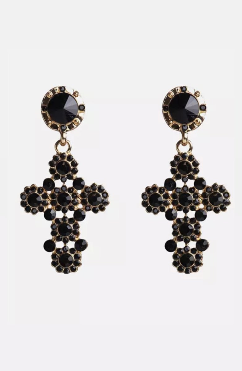 Pendientes Cruz Mini - Imagen 2