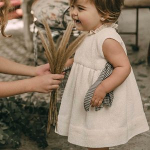 Vestido vichy bebé- Channel crudo – T.2