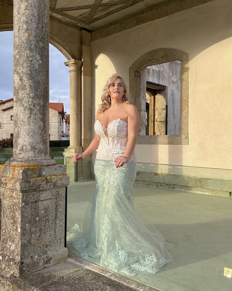 Vestido Tul Sirena Novia - Imagen 6