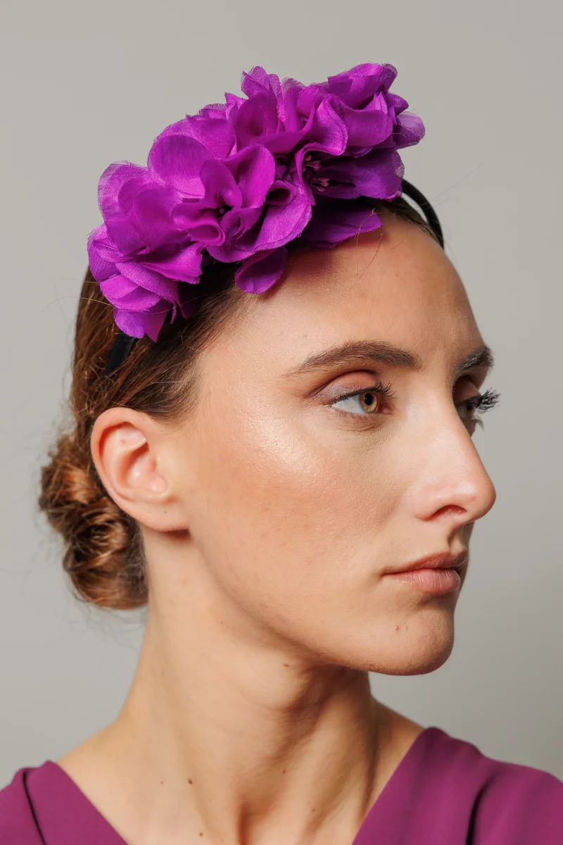 Diadema Spencer morada - Imagen 3