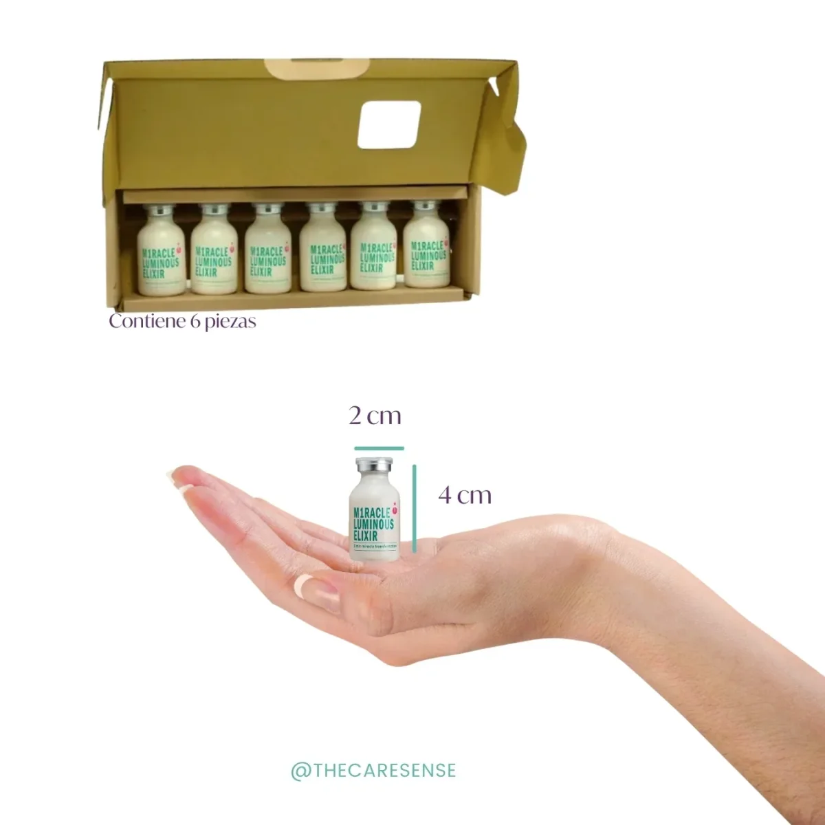 CHIHTSAI Miracle Luminous Elixir – 25 ml Tratamiento capilar intensivo | 1 Minute Miracle Transformation - Imagen 3