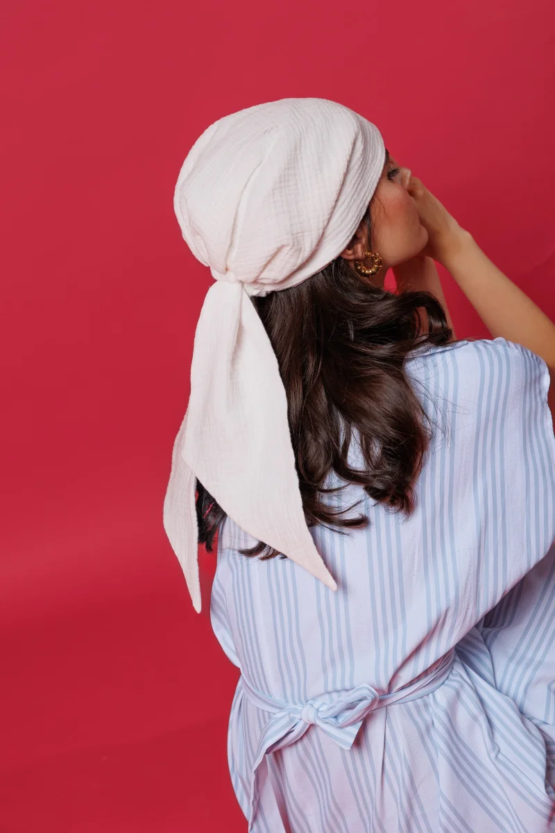 Turbante Dalila Blanco - Imagen 3